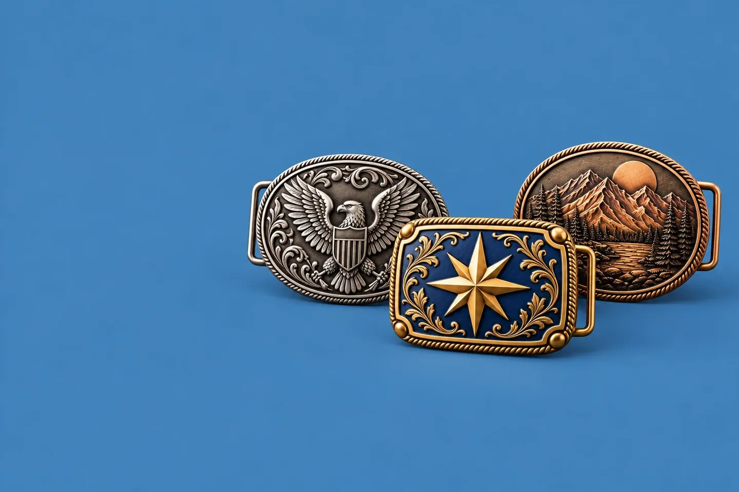 Belt Buckles concept or process illustration