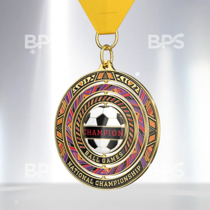 Multi-layered Rotating Medals