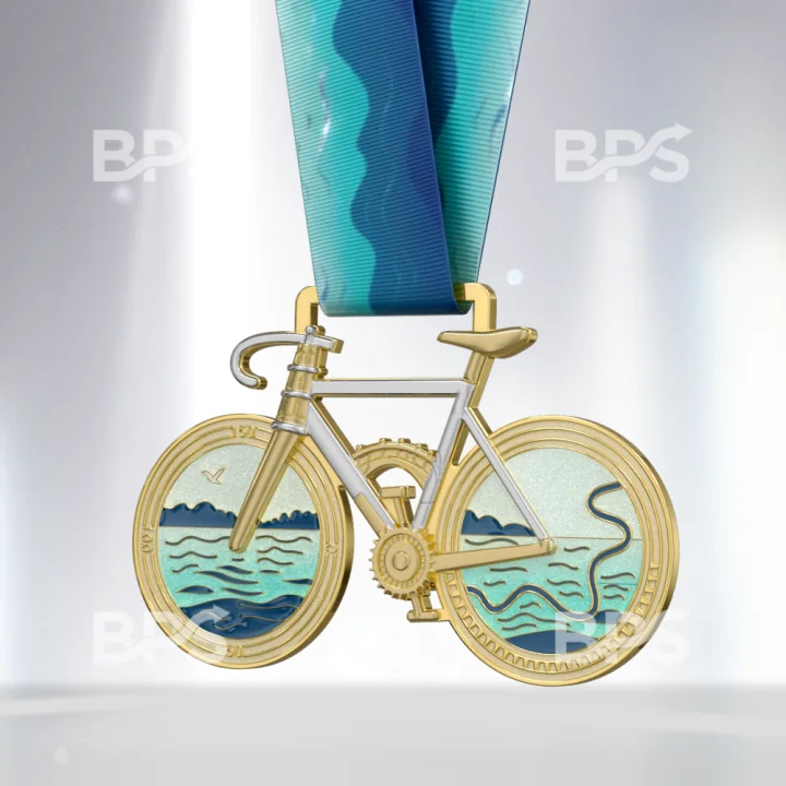 Gradient Pearlescent Medals