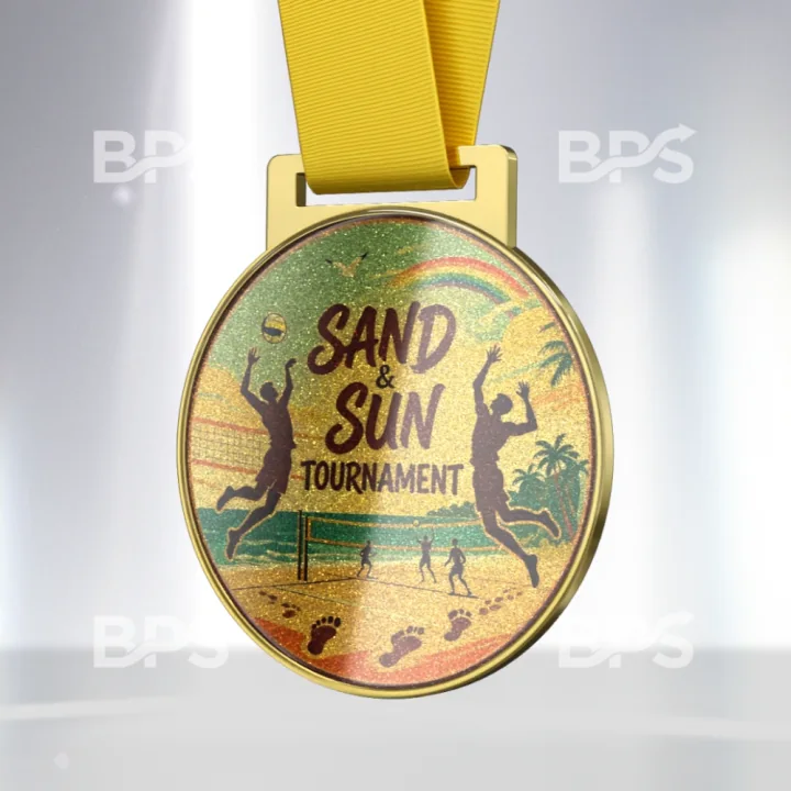 Transparent UV Print Medals